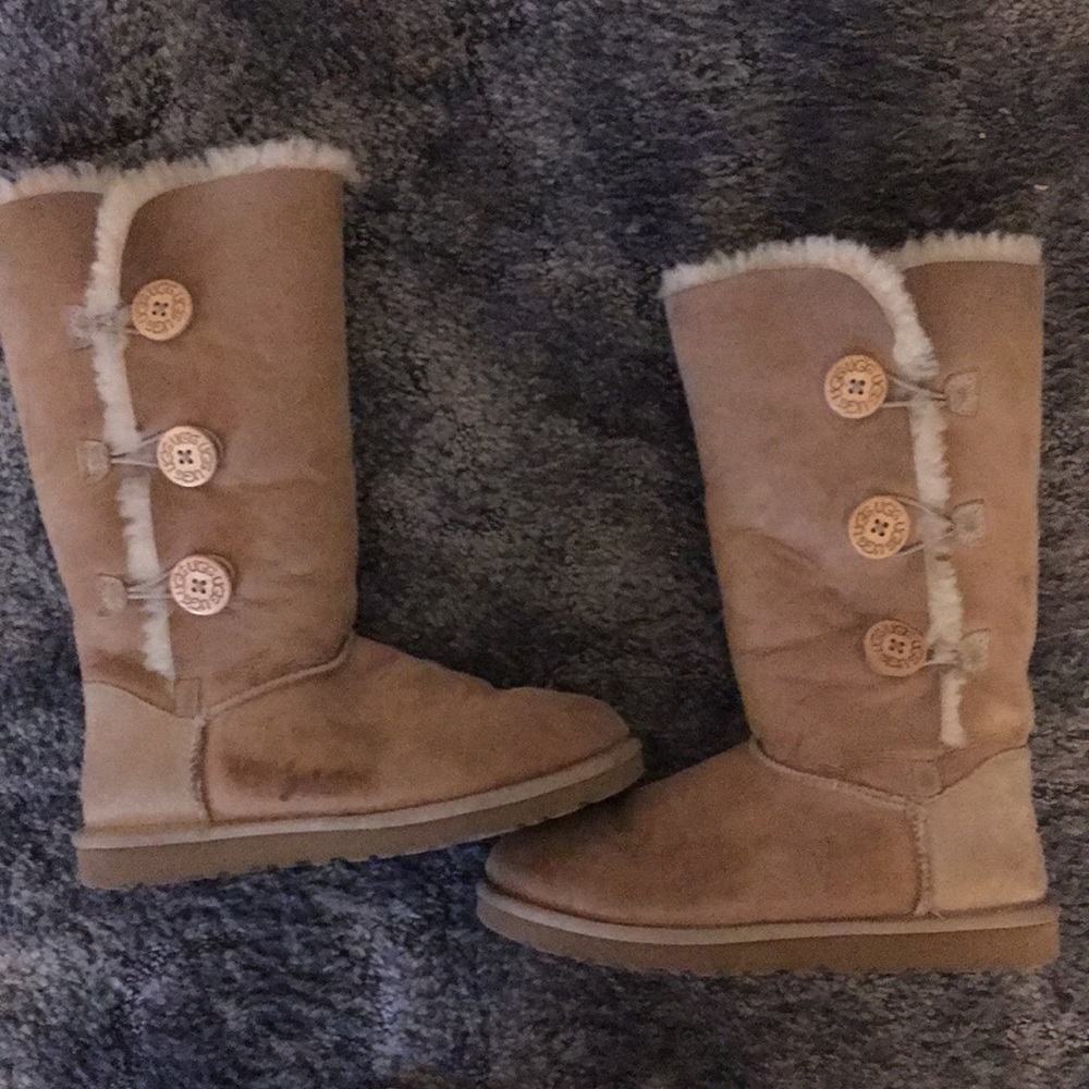 Tall UGGS (in sand color)